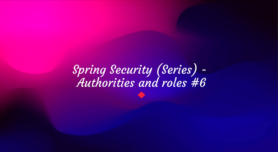 #springsecurity